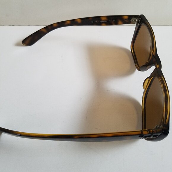 Sunglasses Ray-Ban Havana Caribbean RB 4148 (710) 3N Wayfarer Retired Retro - Picture 5 of 6